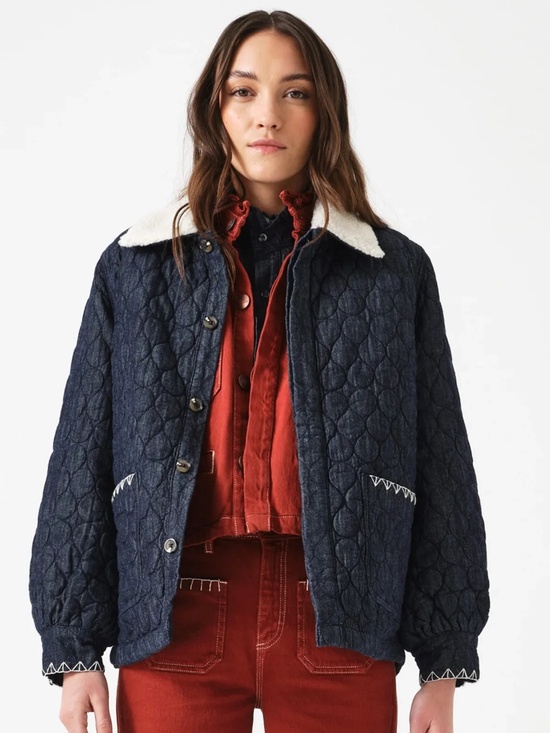Seventy + Mochi Jackets & Blazers - NWT SEVENTY + MOCHI - FRIDA CHORE JACKET / NIGHTFALL